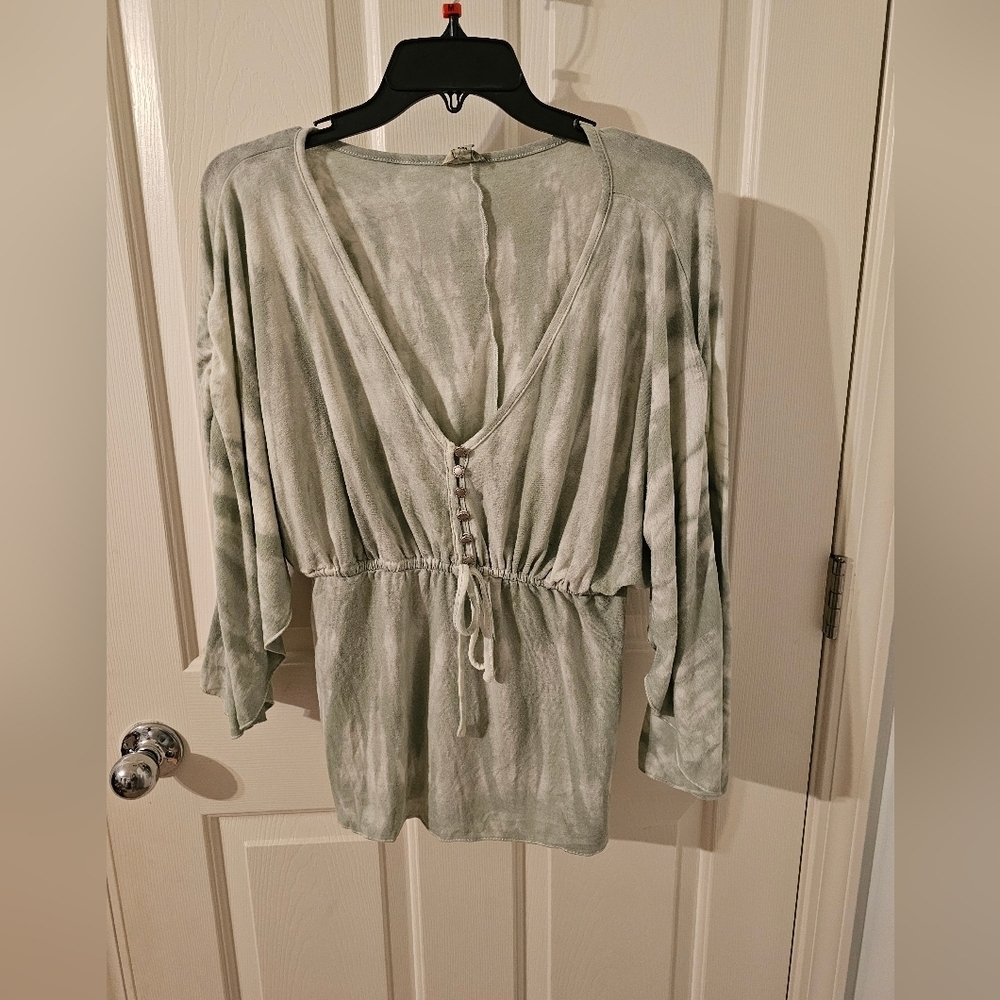 POL Tiedye Wide Sleeve Soft Lightweight Top Size S